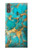 S2906 Aqua Turquoise Stone Case For Sony Xperia XZ
