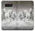 S0933 White Horses Case For Note 8 Samsung Galaxy Note8