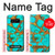 S2688 Aqua Copper Turquoise Gemstone Graphic Case For Note 8 Samsung Galaxy Note8