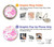 S3036 Pink Sweet Flower Flora Case For Note 8 Samsung Galaxy Note8