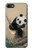 S2210 Panda Fluffy Art Painting Case For iPhone 7, iPhone 8