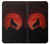 S2955 Wolf Howling Red Moon Case For iPhone 7, iPhone 8