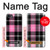 S3091 Pink Plaid Pattern Case For iPhone 7, iPhone 8, iPhone SE (2020) (2022)