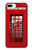 S0058 British Red Telephone Box Case For iPhone 7 Plus, iPhone 8 Plus