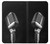S1672 Retro Microphone Jazz Music Case For iPhone 7 Plus, iPhone 8 Plus