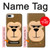 S2721 Cute Grumpy Monkey Cartoon Case For iPhone 7 Plus, iPhone 8 Plus