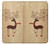 S3081 Wooden Raindeer Graphic Printed Case For iPhone 7 Plus, iPhone 8 Plus