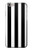 S2297 Black and White Vertical Stripes Case For iPhone 6 6S