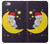 S2849 Clute Sleepy Owl Moon Night Case For iPhone 6 6S