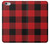 S2931 Red Buffalo Check Pattern Case For iPhone 6 6S