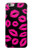 S2933 Pink Lips Kisses on Black Case For iPhone 6 6S