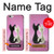 S1832 Love Cat Case For iPhone 6 Plus, iPhone 6s Plus