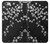 S2544 Japanese Kimono Style Black Flower Pattern Case For iPhone 6 Plus, iPhone 6s Plus