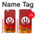 S2803 Fire Red Devil Spear Symbol Case For iPhone 6 Plus, iPhone 6s Plus