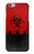 S2917 Biohazards Virus Red Alert Case For iPhone 6 Plus, iPhone 6s Plus