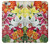 S3205 Retro Art Flowers Case For iPhone 6 6S