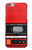 S3204 Red Cassette Recorder Graphic Case For iPhone 6 Plus, iPhone 6s Plus