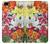 S3205 Retro Art Flowers Case For iPhone 5 5S SE