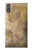 S3240 Yellow Marble Stone Case For Sony Xperia XZ