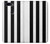 S2297 Black and White Vertical Stripes Case For OnePlus 5T