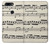S3082 Music Sheet Case For OnePlus 5T