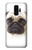 S1852 Pug Dog Case For Samsung Galaxy S9 Plus