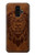 S2529 Leo Zodiac Tattoo Brown Graphic Print Case For Samsung Galaxy S9 Plus