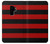 S2638 Black and Red Striped Case For Samsung Galaxy S9 Plus