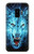 S0752 Blue Fire Grim Wolf Case For Samsung Galaxy S9