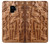 S1307 Fish Wood Carving Graphic Printed Case For Samsung Galaxy S9