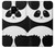 S2085 Panda Minimalist Case For Samsung Galaxy S9