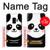 S2662 Cute Panda Cartoon Case For Samsung Galaxy S9