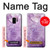 S2690 Amethyst Crystals Graphic Printed Case For Samsung Galaxy S9