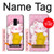 S3025 Pink Maneki Neko Lucky Cat Case For Samsung Galaxy S9