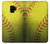 S3031 Yellow Softball Ball Case For Samsung Galaxy S9