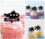 TA0049 Submarine Silhouette Party Wedding Birthday Acrylic Cupcake Toppers Decor 10 pcs