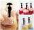 TA0062 Umbrella Man Silhouette Party Wedding Birthday Acrylic Cupcake Toppers Decor 10 pcs