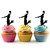 TA0148 Basketball Slam Dunk Silhouette Party Wedding Birthday Acrylic Cupcake Toppers Decor 10 pcs