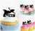 TA0231 Peter Pan Wendy Silhouette Party Wedding Birthday Acrylic Cupcake Toppers Decor 10 pcs