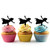 TA0231 Peter Pan Wendy Silhouette Party Wedding Birthday Acrylic Cupcake Toppers Decor 10 pcs