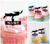 TA0233 Peter Pan Silhouette Party Wedding Birthday Acrylic Cupcake Toppers Decor 10 pcs