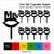 TA0245 Mrs Wedding Kiss Lip Silhouette Party Wedding Birthday Acrylic Cupcake Toppers Decor 10 pcs