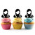 TA0357 Woman Doctor Physician Silhouette Party Wedding Birthday Acrylic Cupcake Toppers Decor 10 pcs