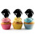 TA0383 Lion Leo Zodiac Silhouette Party Wedding Birthday Acrylic Cupcake Toppers Decor 10 pcs
