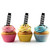 TA0404 Pisa Tower Silhouette Party Wedding Birthday Acrylic Cupcake Toppers Decor 10 pcs
