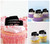 TA0409 Roman Colosseum Gladiator Silhouette Party Wedding Birthday Acrylic Cupcake Toppers Decor 10 pcs