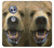 S0840 Grizzly Bear Face Case For Motorola Moto X4