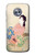 S0889 Japan Art Kimono Case For Motorola Moto X4