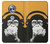 S2324 Funny Monkey with Headphone Pop Music Case For Motorola Moto X4