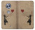 S3170 Girl Heart Out of Reach Case For Motorola Moto X4